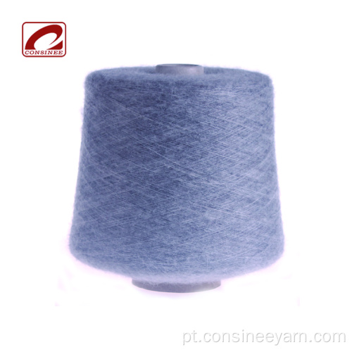 Linha superior supersoft e fio fino da alpaca do cone da escova